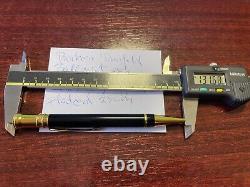 Parker Duofold Ballpoint Pen Black with Gold-Plated Trim