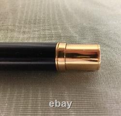 Parker Duofold Black Ballpoint Pen GT c. 2003 Used