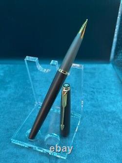 Parker Falcon 50 fountain pen, integrated nib, Made in USA, Matte Brown finish