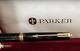 Parker Pen Roller Premier Luxury 75 In Lacquer Marbled Trim Foiled Gold