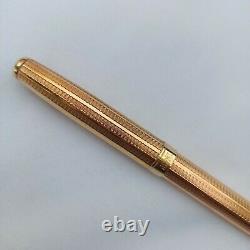 Parker Sonnet Cascade Gold Plated Gold Trim Ball Pen