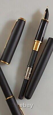 Parker Sonnet Premium Cascade Fountain Pen Pencil Set France Mint Black B nib