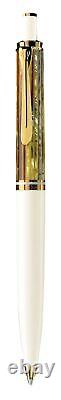 Pelikan Luxury Souveran K400 Ballpoint Pen Tortoise Shell White