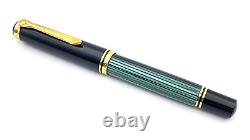 Pelikan Souveran R800 Rollerball Pen In Green Stripes Made In Germany