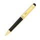 Picasso And Co Gold Plated/black Lacquer Ballpoint Pen Ps926btgdb