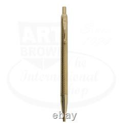 Preowned Tiffany & Co 14K Gold Barley Grain Ballpoint Pen