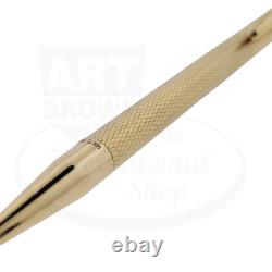 Preowned Tiffany & Co 14K Gold Barley Grain Ballpoint Pen