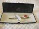 Rare (1990's) Parker Sonnet Cascade Gold Trim Silver Plated Ballpoint Unused