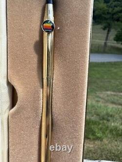 RARE Vintage 1980s Apple Computer Rainbow Logo 10k Gold Filled Cross Pen In Case