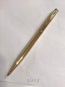 ROLEX Ballpoint Pen Novelty Not sold in store Gold / with box Used