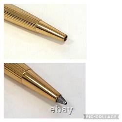 ROLEX Original Novelty twist Ballpoint Pen Gold PARKER No Box Used 13.2