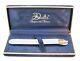 Rare Boxed Delta Sterling Silver Gold Plated Ballpoint Pen Inc Sleeve & Warranty
