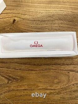 Rare Omega Ladies Pen BNIB with pouch White & Rose Gold Coloured