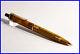 Rare Pelikan Ballpoint Pen In Amber/cognac Transparent & Gold