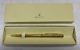 Rare Rolex Ballpoint Gold Pen With Box Twist Type Blue Ink By Parker