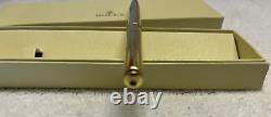 Rare Rolex Ballpoint Gold Pen With Box Twist Type Blue Ink by Parker