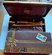 Rare Vintage 150th Anniversary Staedtler Gold Plated Compass, Pen, Original Case