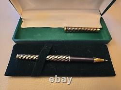 Rare rolled Gold Parker Torsade Roller Ball Pen