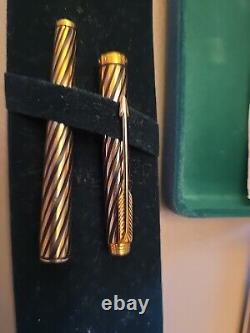 Rare rolled Gold Parker Torsade Roller Ball Pen