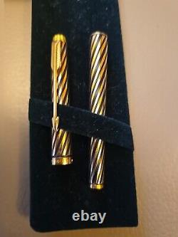 Rare rolled Gold Parker Torsade Roller Ball Pen