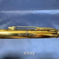 Rolex Ballpoint Pen Gold Rare Excellent