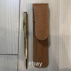 Rolex Ballpoint Pen Gold with Box & Leather Case Rare