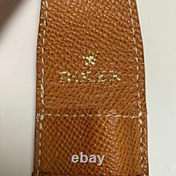 Rolex Ballpoint Pen & Leather Case Gold Metal Novelty Promotion item Unused