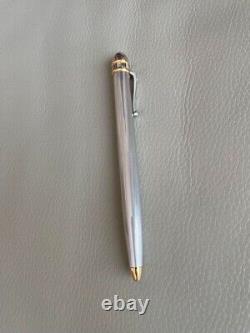 Rolex Crown Logo Limited Edition Sterling Gold Ballpoint Pen Vintage F/S JAPAN