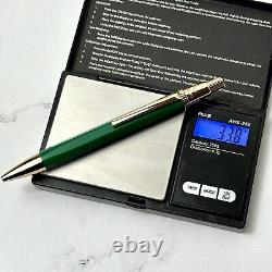 Rolex Emerald Executive Gold Hex Ballpoint Pen AD VIP Gift