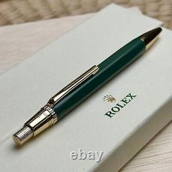 Rolex Green Gold Ballpoint Pen Collectible Pen Datejust Submariner