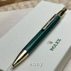 Rolex Green Gold Ballpoint Pen Collectible Pen Datejust Submariner