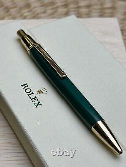 Rolex Green Gold Ballpoint Pen Collectible Pen Datejust Submariner