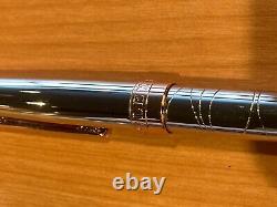 Rolex Original Limited Ballpoint Pen Stainless Steel Silver Pink Gold Plated