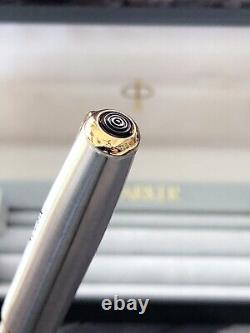 Rolex Pen by Parker Sonnet Q. 1 Silver and Gold arrow Rollerball RARE Collectors