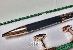 Rolex novelty ballpoint pen and cufflinks set WithBox F/S JAPAN
