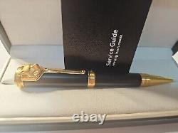 Rudyard Kipling rollerball Pen brown/gold boxed and user guide