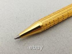 STAEDTLER Micromatic 777 75 Ballpoint Pen 24k Gold Plated Vintage Very Rare