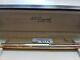 St Dupont Gold Plated Roller Ball Pen. Lined Style. Excellent Condition