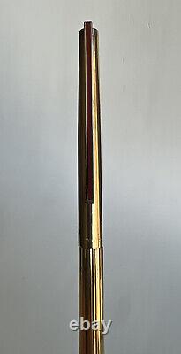 S. T. Dupont Classic De Paris Ballpoint 925 Silver Gold Plated Vermeil