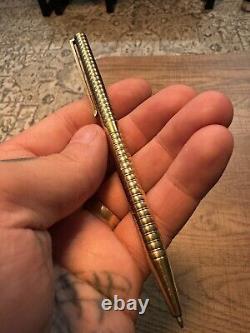 S. T. Dupont Classic Gold Plated Ballpoint Pen