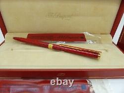 S T Dupont Classique Chinese Lacquer Ballpoint Pen NOS Circa 1980/90s