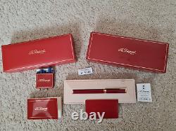 S T Dupont Classique Chinese Lacquer Fountain Pen