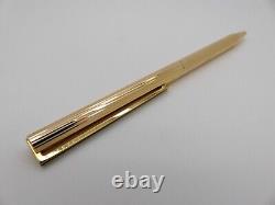 S. T. Dupont Classique Gold Plated Ballpoint Pen Box & Papers NOS Ref 45074 NOS
