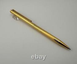 S. T. Dupont Classique Stylo Bille Gold Plated Ballpoint Pen