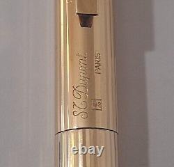 S. T. Dupont Classique Stylo Bille Gold Plated Ballpoint Pen