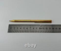 S. T. Dupont Classique Stylo Bille Gold Plated Ballpoint Pen