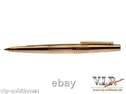 S. T. Dupont Ellipsis Gold Finish Ballpoint Pen Penna