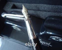 S. T. Dupont Streamline ACT Fountain Pen Art Deco Car Stand NEW Cased