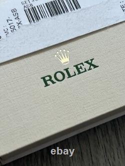 Set Of 3 Rare Ballpoint Pens Rolex Caran D'Ache Gold Rose Silver Made Swiss