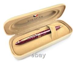 Sheaffer Balance II Ballpoint Pen Crimson Pink Glow GT USA 1990s